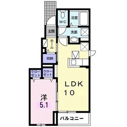 ピオスⅡの物件間取画像